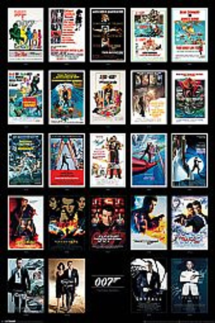 James Bond Movie Posters - POSTER *NEW*