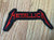 Patches - Metallica Embroidered (Red) Patch *NEW*