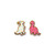 Dino Cookie Earrings  *NEW*