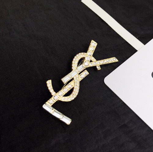 YSL889 Gold Brooch