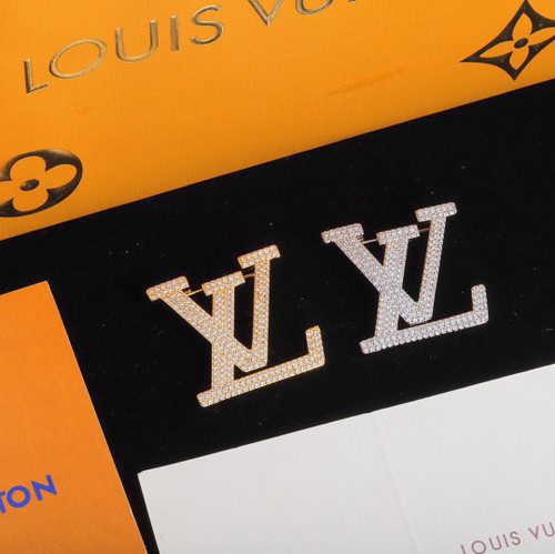 LV Logo Brooch