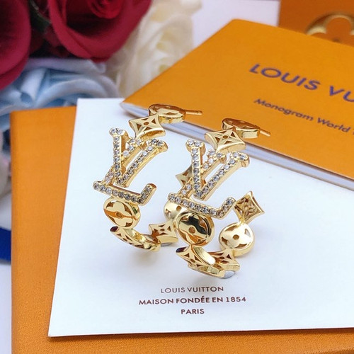 LV525 Hoop Earrings