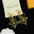 LV Clover Gold Earrings