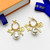 LV Pearl Charm Earrings