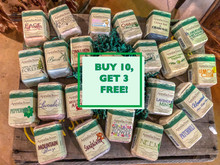 Appalachian Natural Soap Buy 10 Get 3 Free