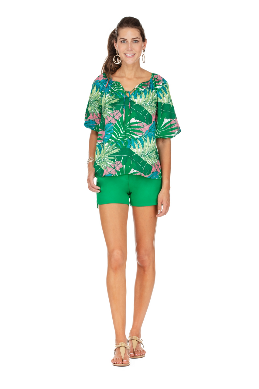 Palms Puff Sleeve Shirt