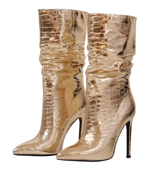 90210 Boot, Gold 