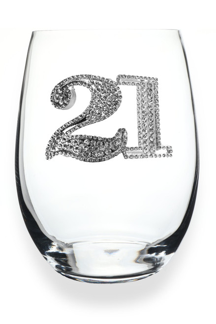 21st Birthday Stemless