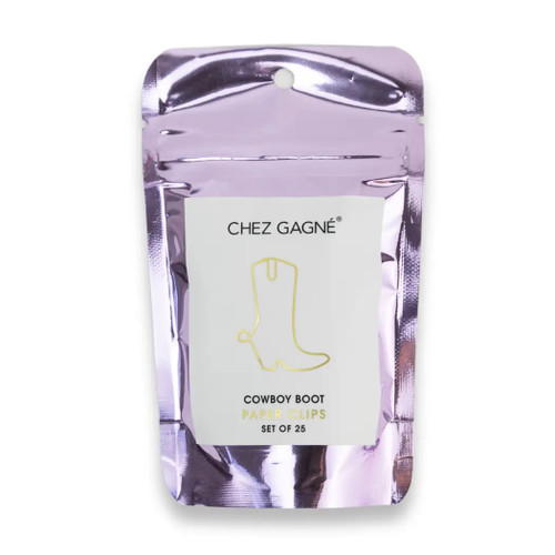 Paper Clip Pack - Cowboy Boot - Pack of 25 - Office Supplies Paper Clip Pack - Cowboy Boot - Pack of 25 - Office Supplies