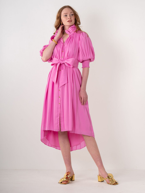 Rowan Dress, Fuchsia Pink Rowan Dress, Fuchsia Pink