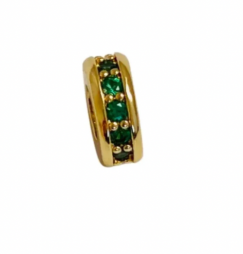 Spacer Bead - Emerald Spacer Bead - Emerald