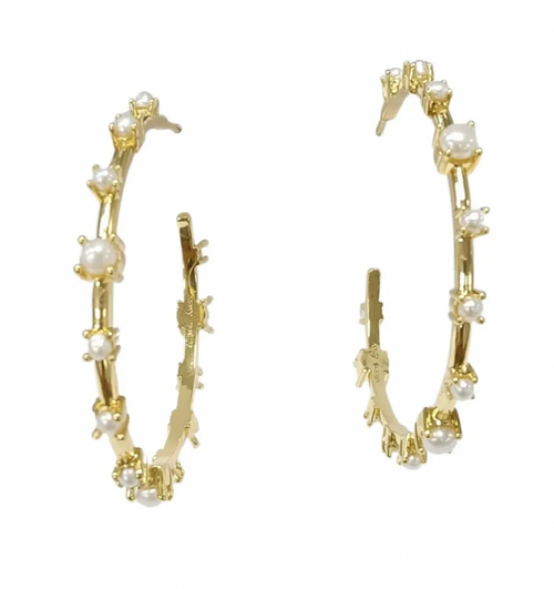 Magic Hoops-Pearl Magic Hoops-Pearl