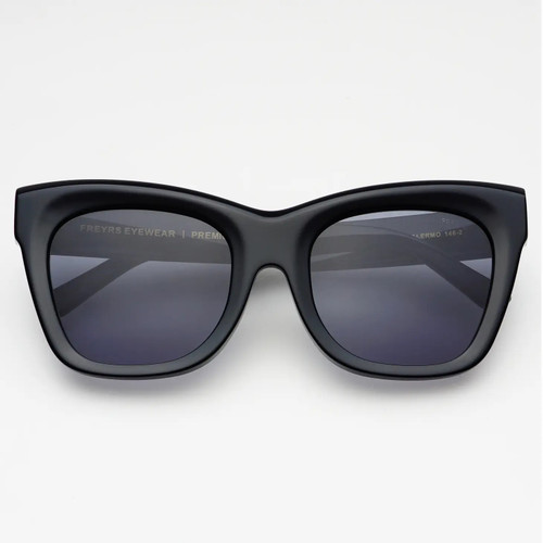 Palermo Oversized Cat Eye, Black 