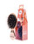 Mini Boar Bristle Brush, Rose Gold 