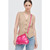 Yanira Crossbody, Pink Croc