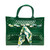 The Soleil Jelly Cutout Tote w/ Scarf, Green