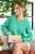 Rhinestone Sweater, Green 