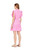 Layered Ruffle Dress, Pink 
