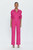 Nikkie Long Sleeve Jumpsuit, Pink Garnet 