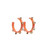 Orange Metal Hoop