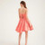 Gaviota Dress, Tangerine 