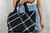 Black Metallic Multi Woven Tote