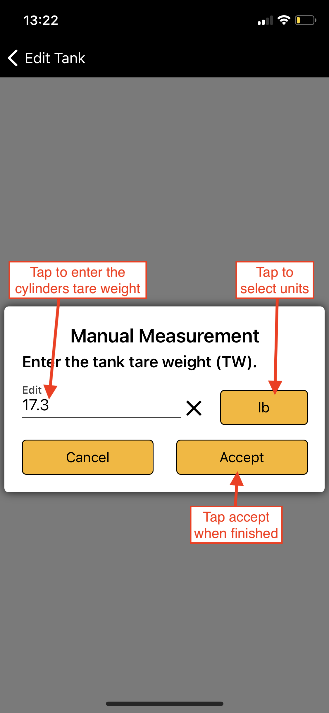 screenshot of step 8.2 instructions