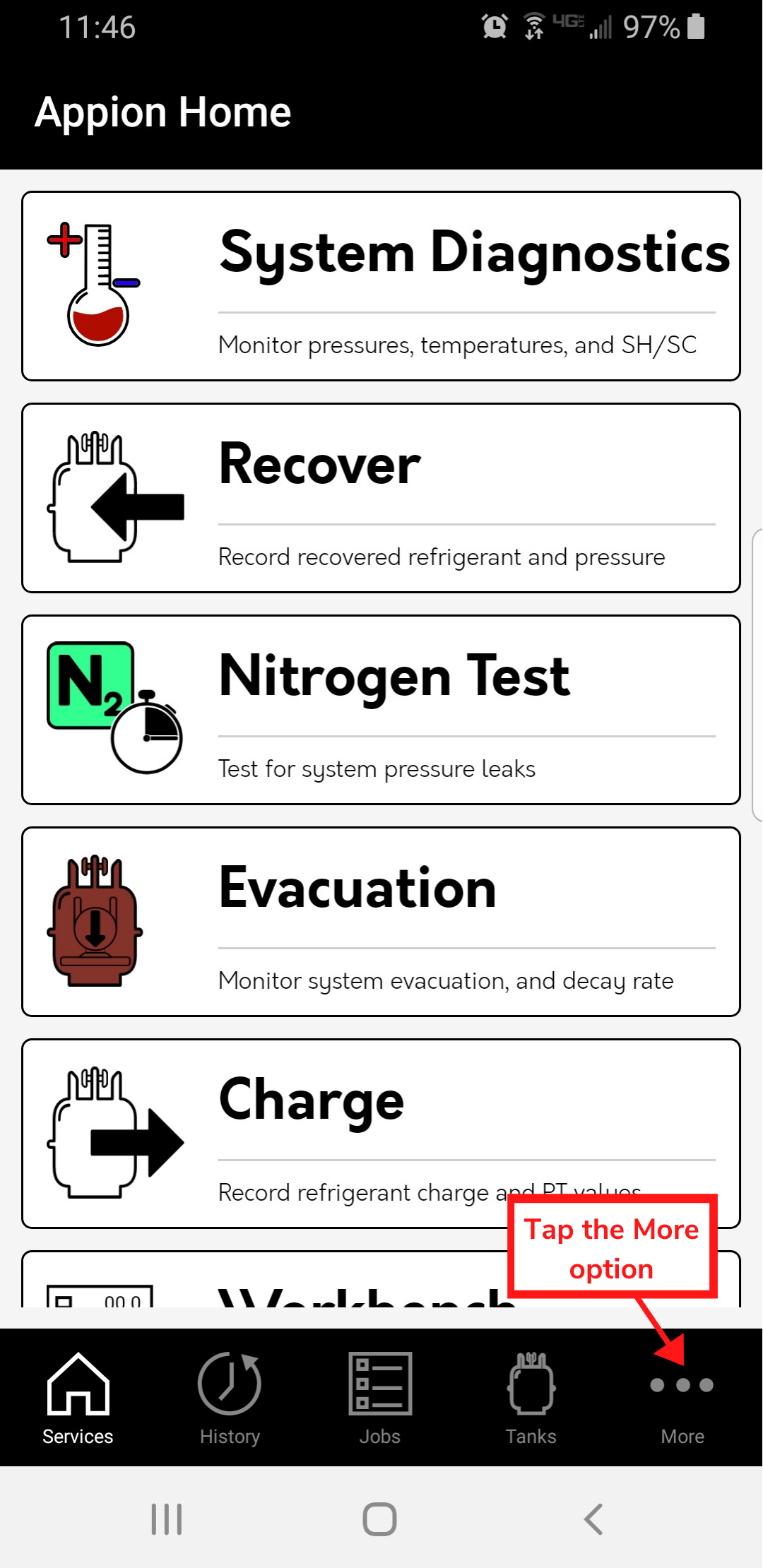 screenshot of step 2.1 instructions.