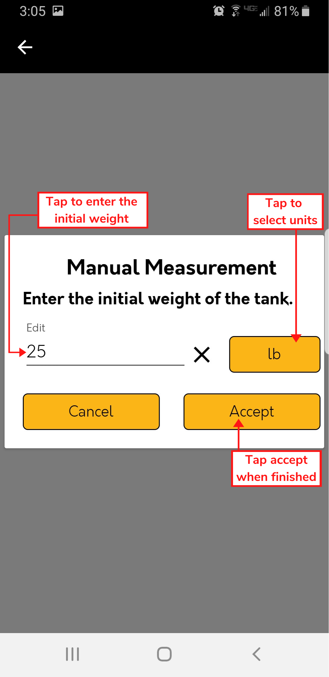 screenshot of step 7.2 instructions