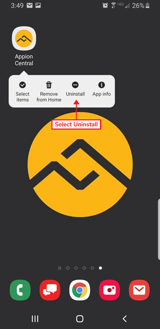screenshot of step 3 instructions
