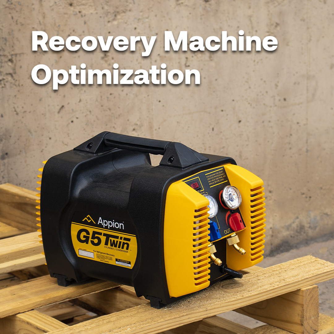 Recovery Machine Optimization Appion