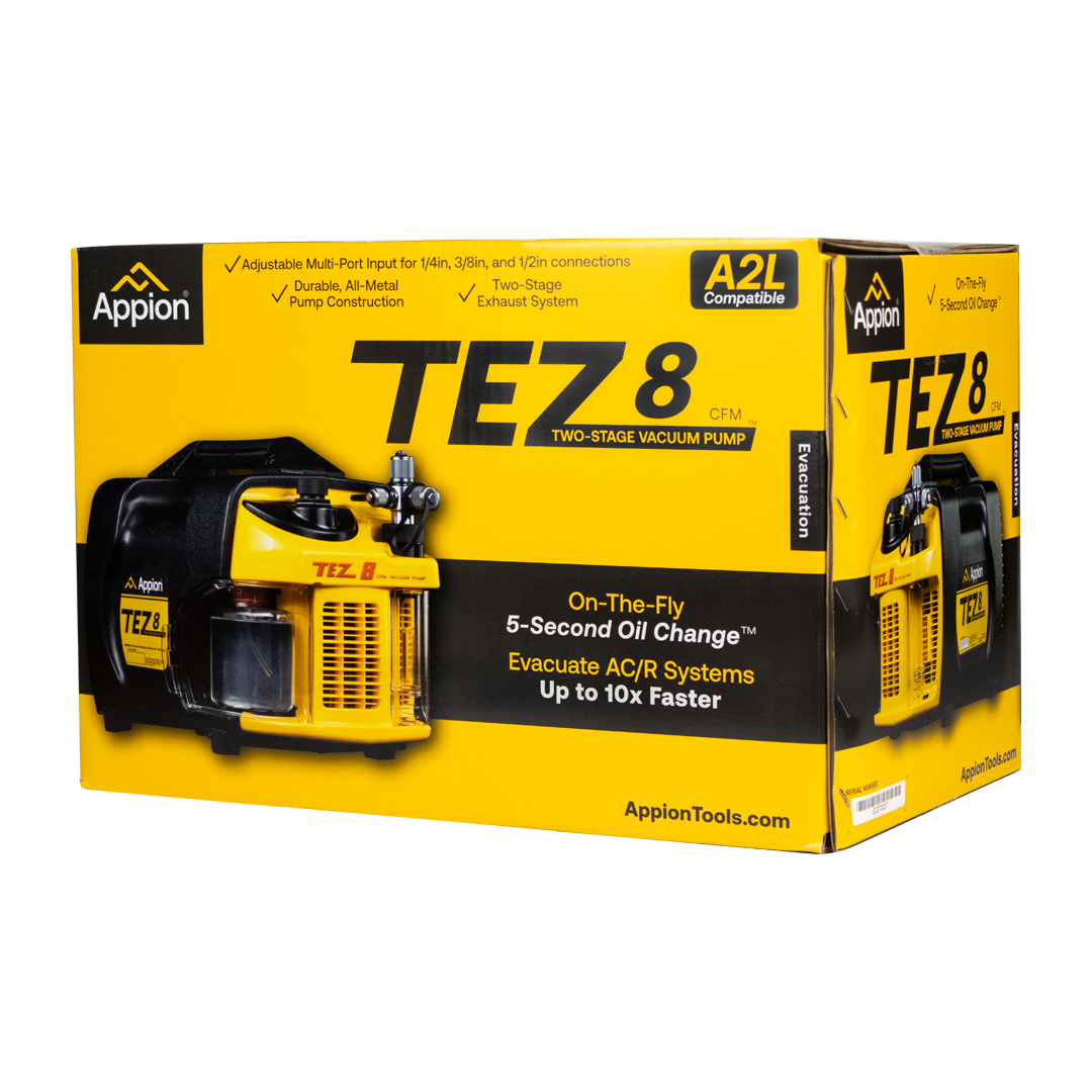 Appion TEZ8 product packaging box