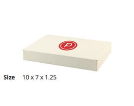 PURE BARRE - GIFT BOX (PACK OF 10) - WHITE 10"X7"