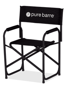 PB - Standard Directors Chair Fusion Print - White (24" X 18" X 35") (Drop Ship)