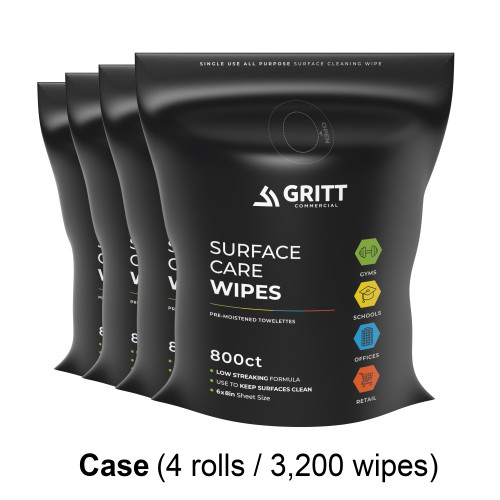 6" X 8" 800-Count Premium All-Purpose Cleaner Wipes - 4/Case (Drop Ship)