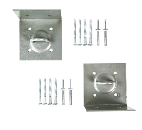 Pair Of L Bracket Plates + Hardware