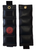 Pure Barre Cuff Weights - 2Lb Pair Black/Red