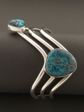 Authentic Navajo Turquoise Bracelet by Leroy Begay Authentic Navajo Turquoise Bracelet by Leroy Begay