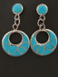 Authentic Zuni Inlay Earrings