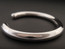 Men's Sterling Silver Cuff Bracelet Round Heavy Wire 