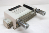 SMC Valve Assembly EX500-Q001 SI Unit w/(6) VQC4300-5 Valves & (2) VVQ4000-10A-1 Blanks