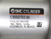 SMC C95SDT63-80 Cylinder 63mm Bore 80mm Stroke