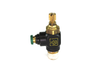 Parker FC701-4-4 Flow Control Valve, 1/4 Inch Push in Right Angle