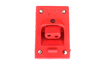 Brad Harrison 22903 Angled Safety Plug Receptacle, 25 Amp, 600V