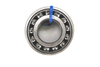 NSK Bearings 7206AWDB Single Row Angular Contact Ball Bearing, 49.21mmD