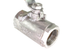 Apollo CF8M Ball Valve, Inline, 2-Piece, Stainless Steel, Pipe Size 1-1/4", 1500 PSI CWP