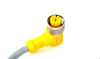 Turck WK 4T-2 Eurofast Molded Cordset w/ Female Right Angle M12 Connector