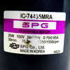 SPG Co. IC-74435MRA Reversible Motor, 25W, 100V, 50/60Hz, 0.70/0.65 Amp, 1250/1550RPM