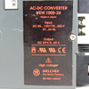 Melcher VEW 1000-24 AC-DC Converter, Input: 85-132/170-265V, 47~63 HZ, Output: 24V DC, 0~63 Amp