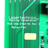 Lasertechnics 206-2760-00 Rev. D PCB Relay-Fan, NEW